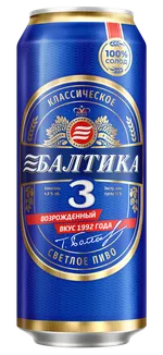 Baltika Klassiceskoe №3 0.45L CAN