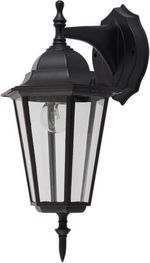 Aplică exterior Vivalux VIV004185 de gradina MARIBOR, pe perete, E27, direcționat în jos, negru