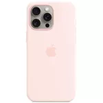 Husă pentru smartphone Apple iPhone 15 Pro Max Silicone MagSafe Light Pink MT1U3