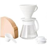 Чайник заварочный Hario XVDD-3012W V60 Ceramic Dripper Set 02