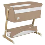 Leagăn Lionelo Patuc co-sleeper 5in1 Thomi Beige Caramel