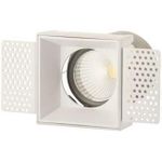Corp de iluminat interior LED Market Downlight Frameless Square 12W, 4000K, D2031, White