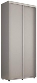 Dulap Mobildor-Lux Compact uși glisante PAL (100x45x210H cm) Grey