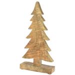 Decor de Crăciun și Anul Nou Promstore 49040 Сувенир Елка 33cm, подставка дерево