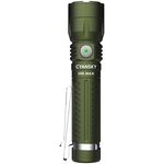 Lanternă Cyansky H1R MAX LED Flashlight Green(18650 2600mAh)