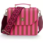 Сумка плечевая Pip Studio 51.273.412 Frances Cross Body Bag Small Stripe Pink 19x7x17.5cm