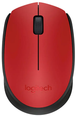 Mouse Wireless Logitech M171, Red