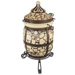 Ceaun grătar Grand Tandyr GT0013 Tandoor Stone size M cu capac rabatabil