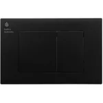 Buton rezervor WC Hydro S 001DQ, Negru Mat
