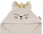 Accesoriu pentru baie Jollein 534-514-68134 Prosop cu gluga Terry Charlie Cat, 75x75cm