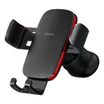 Автомобильный держатель Baseus SUJS000001 Car Holder Metal AgeⅡ Gravity (Air Outlet Version), Black