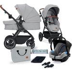 Сărucior pentru copii KinderKraft 3 in 1 B-TOUR (MINK) KSBTOU00LGR3000 light grey