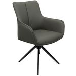 Стул Deco Queen piele Grey