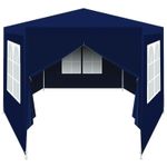Навес Saska Garden Pavilion Tent Navy Blue 2x2x2m
