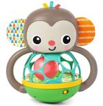 Погремушка Bright Starts 16779 Jucarie multi-senzoriala Grab&Giggle Monkey