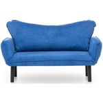 Canapea Trendy Chatto Albastru, 65x70x140cm