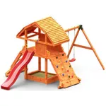 Teren de joacă Fungoo GIANT MOVE RED teak painted