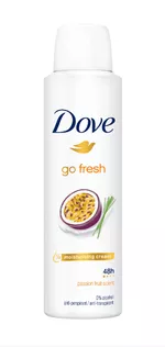 Antiperspirant spray Dove Deo Go Fresh Passion Fruit Scent 150 ml.