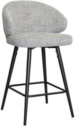 Scaun de bar Deco Bar Aria Grey
