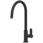 Смеситель кухонный Gessi 60077-299 Helium Matte Black
