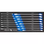 Set de unelte de mână Hoegert HT7G120 ключи комбинированные 6-21 мм, 16 предм.