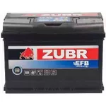 Автомобильный аккумулятор Zubr EFB 63 Ah R+