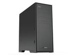 Case ATX GAMEMAX Titan Silent, w/o PSU, 3x120mm, Sound deadening, up to 10xHDDs, USB 3.0, Black