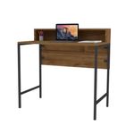 Masă de birou Trendy Uso Nuc, Negru (GTR001097)