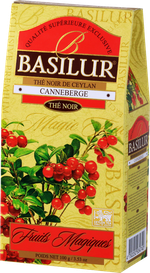 Черный чай Basilur Magic Fruits,  Cranberry, 100 г