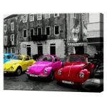 Tablou pe numere Art Gallery GX44479 Masinute multicolore 40x50cm Eco