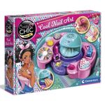 Набор для творчества Clementoni Set de creativitate Designer de unghii GLOW Crazy Chic (18689)