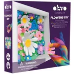 Набор для творчества Okto 25027 Tablou 3D pe numere din plastilină aerată Air Clay 15x15cm: Câmp cu flori