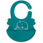 Слюнявчики U-Grow UG-BAV01BLUE Bavetă din silicon