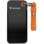 Накопители SSD внешние Verbatim M.2 External SSD 512GB Verbatim Pocket USB 3.2 Gen 2, Black/Orange (VER_32285)