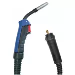 Аксессуар для сварочного аппарата GYS 041462 Горелка MIG-MAG 150A, special Alu, 3м, Ø0.8