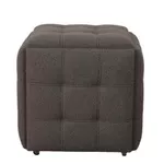 Пуф Nex Home Cub Transformer 5 scaune in 1 N53, Gri Teddy