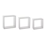 Полка декоративная 5five 50327 Fixy Куб 3ед: 30x30x11.7 27x27x11.7 24x24x11.7