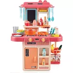 Игрушечная кухня и посуда Richi (60217) Кухонный набор с музыкой/светом