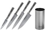 Set cuțite Samura BAMBOO Set 4 cutite + suport (SBA-05)