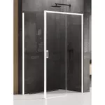 Душевая кабина New Trendy Prime White R Quadra100x80x200 Hinged D-0401A/D-0219B