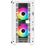 Case mATX Deepcool CC360 ARGB, w/o PSU, 3x120mm ARGB fans, Mesh Front, Tempered Glass, USB3.0, White