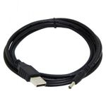 Cable  USB  AM/ power 3.5mm,  1.8 m, USB2.0, Cablexpert, Black, CC-USB-AMP35-6