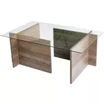 Журнальный столик Trendy Escape, ореховый 105x40x65 см