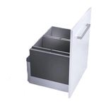 Coș de gunoi Hailo 3631681 AS Triple XL 600