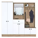 Mobilă pentru antreu Trendy P6-M2-2257G, 179x182x35cm (GTR001427)