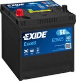 Автомобильный аккумулятор Exide EXCELL 12V 50Ah 360EN 200x173x222 +/- (EB505)