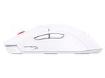 Wireless Gaming Mouse HyperX Pulsefire Haste 2, 26k dpi, 6 buttons, 50G, 650IPS, 83g, 2.4/BT, White