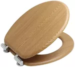 Сиденье для унитаза Bisk 08223 cu microlift MDF, pin