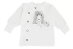Haine pentru copii Minikin 242200362 Hedgehog Распашонка молочный 1-3мес
