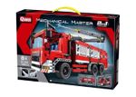 1801, XTech Bricks: Mini Fire Truck With Water Spraying, 163 pcs